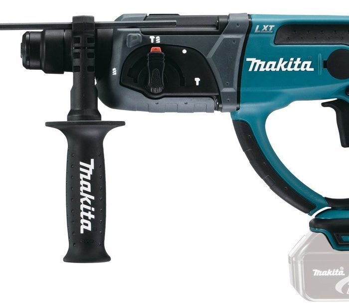 Akumuliatorinis perforatorius MAKITA DHR202Z, 18 V, SDS+, LED