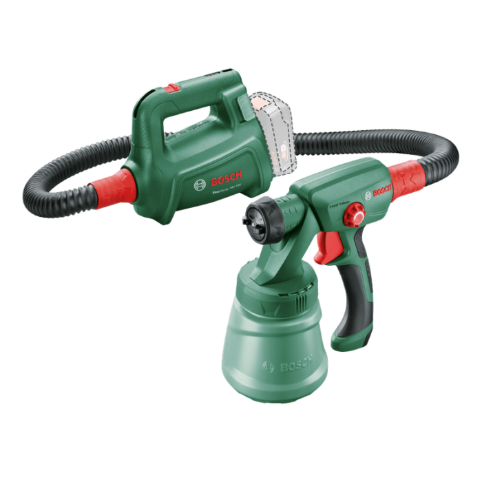 Akumuliatorinis dažų purkštuvas BOSCH Green Easy Spray 18V-100 Solo