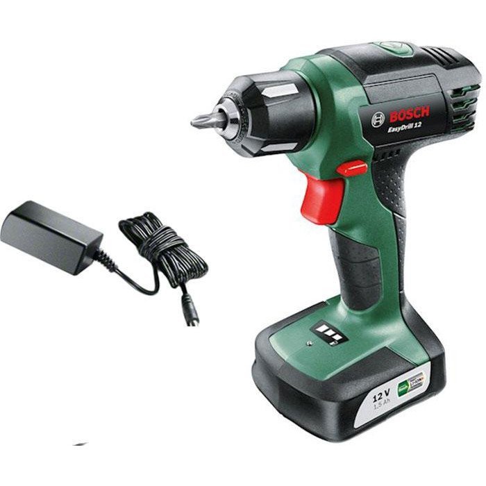 Akumuliatorinio suktuvo BOSCH Green Easy Drill 12 , 1,5 Ah